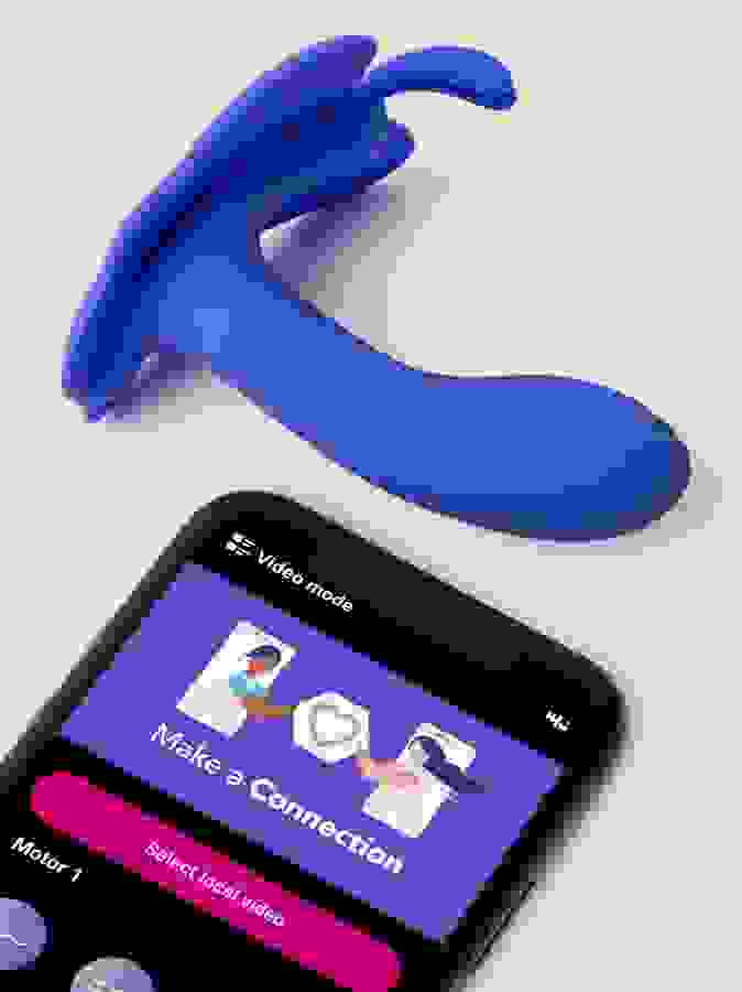 Connect Venus Butterfly App Controlled Wearable G-Spot Vibrator, Purple, hi-res